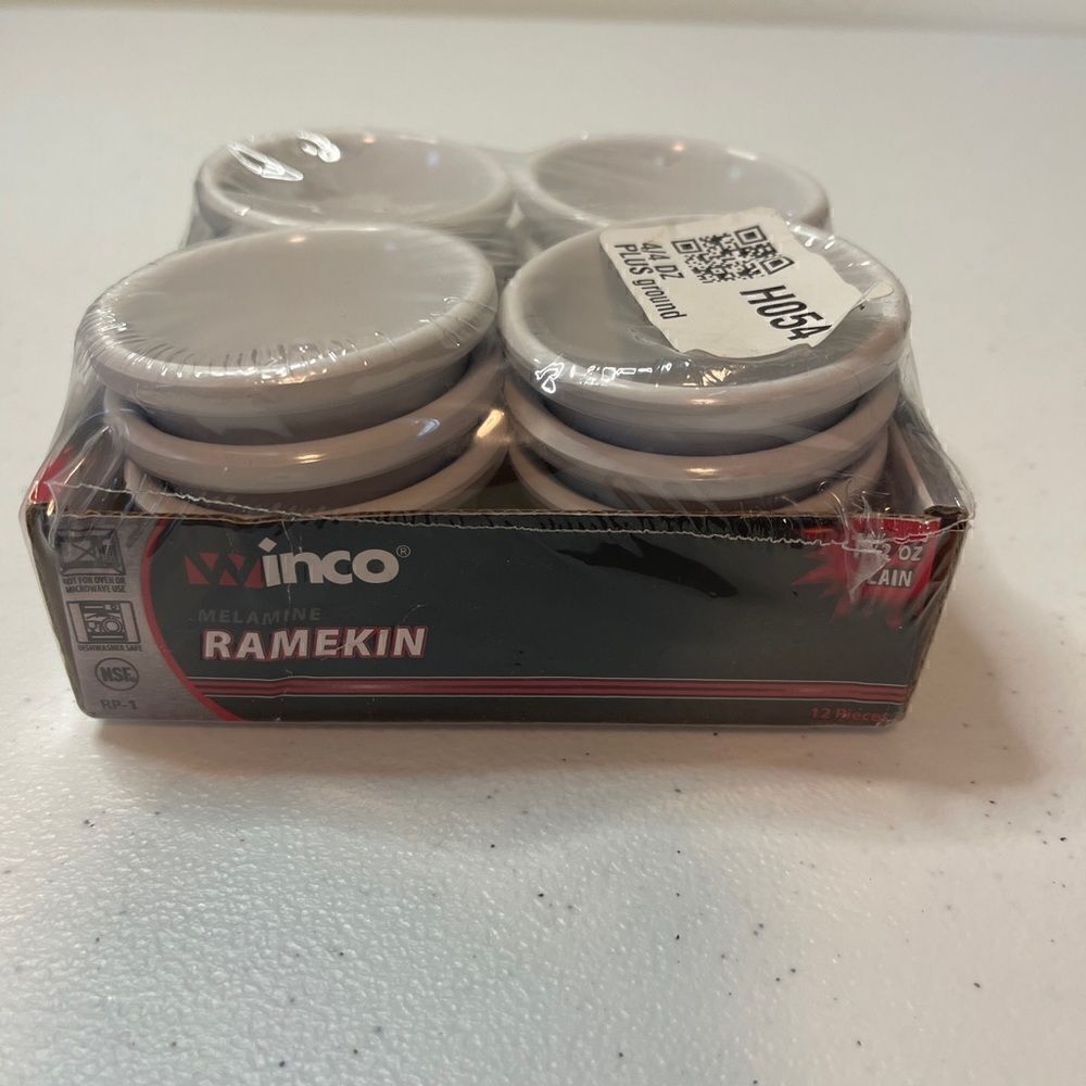 WincoโMelamineโsetโofโ12โRamekinsโ1.5โoz